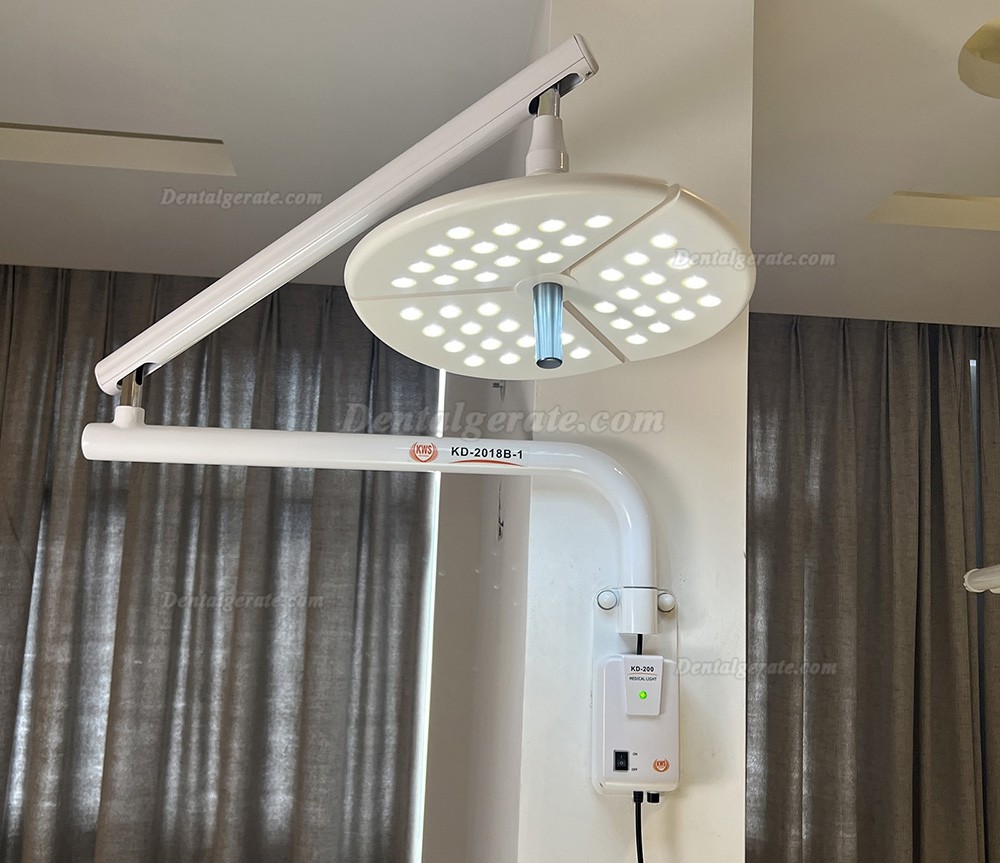 KWS KD-2036B-4 80W Dental LED-OP-Leuchte / Schattenfreie Lampe (Wandmontierte)